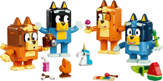 11217 Brick-Built Bluey Family